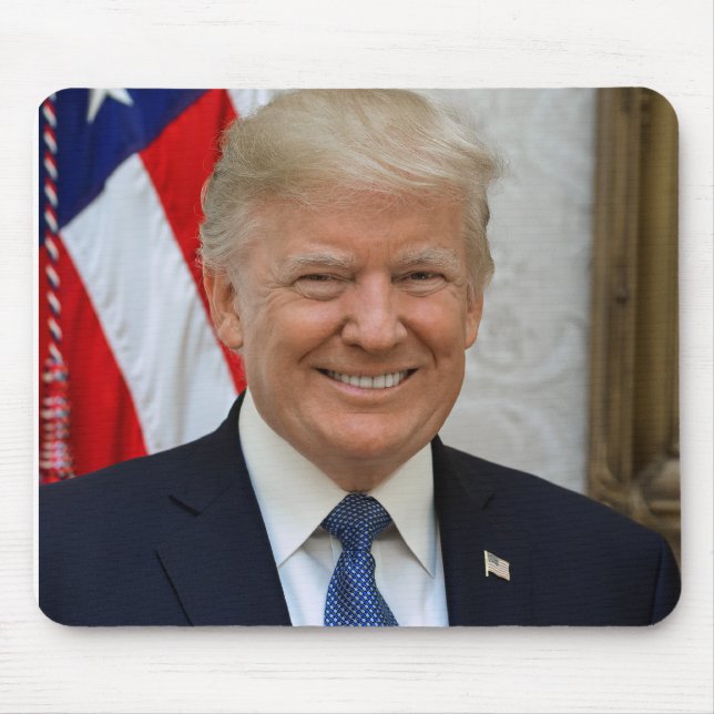 45 President Donald Trump Mouse Mat (Front)