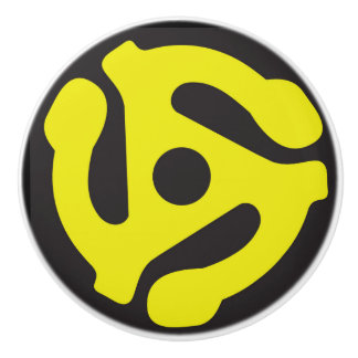 45 Record Adapter Ceramic Knob For Music Lovers