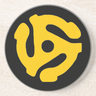 45 RECORD ADAPTER COASTER