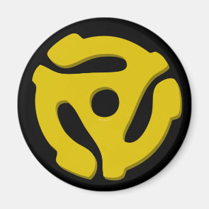 45 Record Adapter Magnet