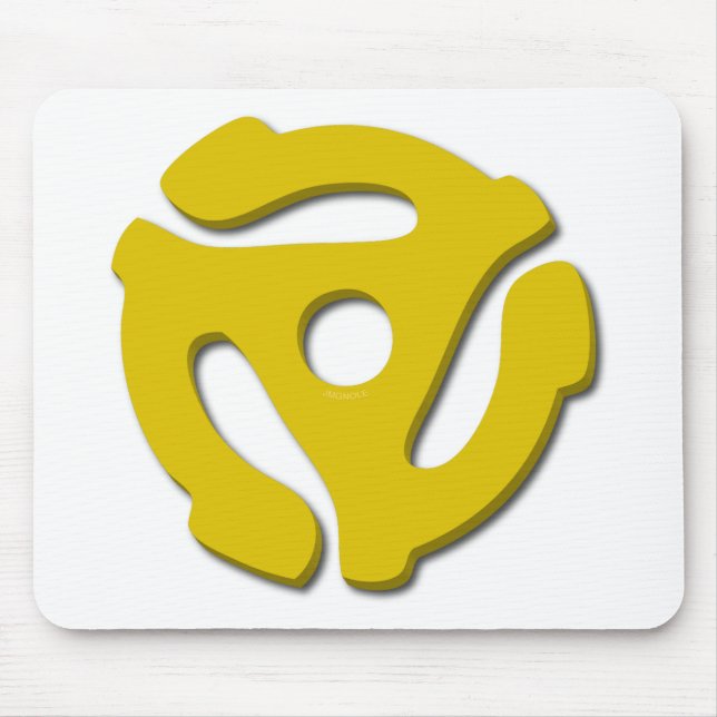 45 Record Adapter Mouse Mat (Front)