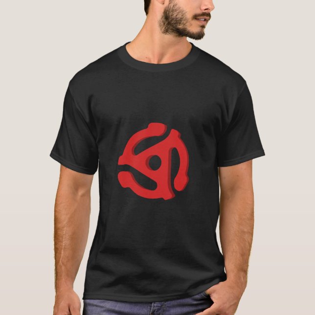 45 record adapter T-Shirt (Front)