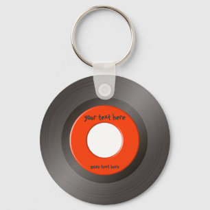 45 RPM Keychain