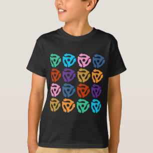 45 RPM Record Adapter Pop Art T-Shirt