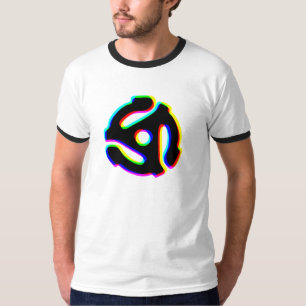 45 RPM Record Adapter Ringer T-Shirt