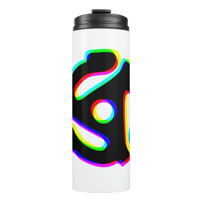 45 rpm Record Adapter Thermal Tumbler (Front)