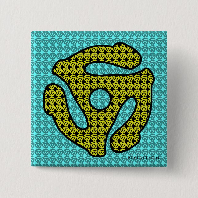 45 RPM Record Insert Button (Front)