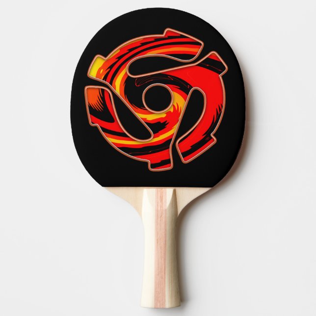45 RPM Spider  Ping Pong Paddle (Front)
