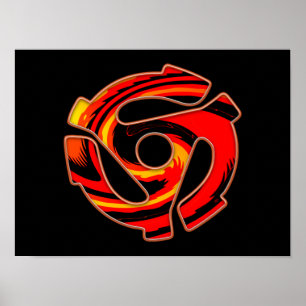 45 RPM Spider Poster