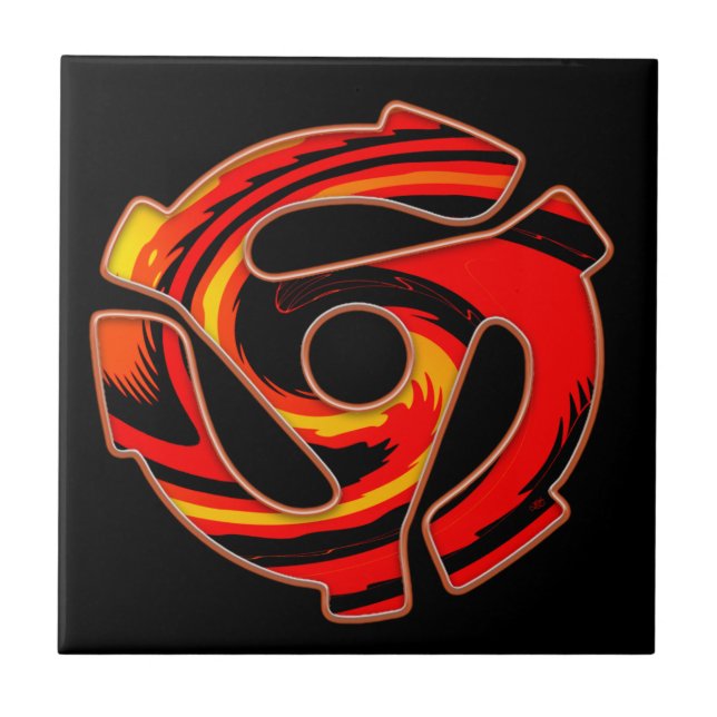 45 RPM Spider  Tile (Front)