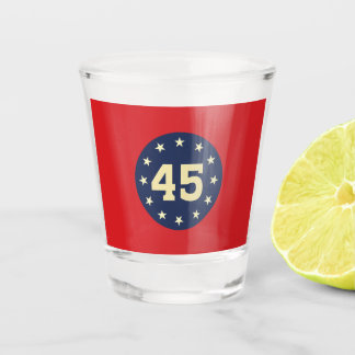 "45" SHOT GLASS