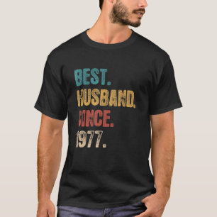 45 Wedding Aniversary For Him Best Husband Since T-Shirt