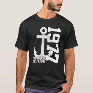 45 Year Capacity 1977 Sailor 45th Birthday T-Shirt