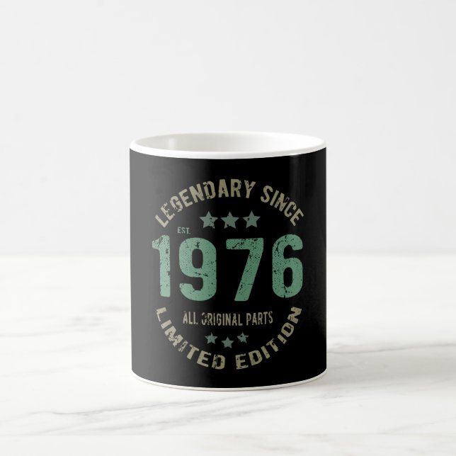 45 Year Old Bday Legend 45th Birthday Coffee Mug (Center)