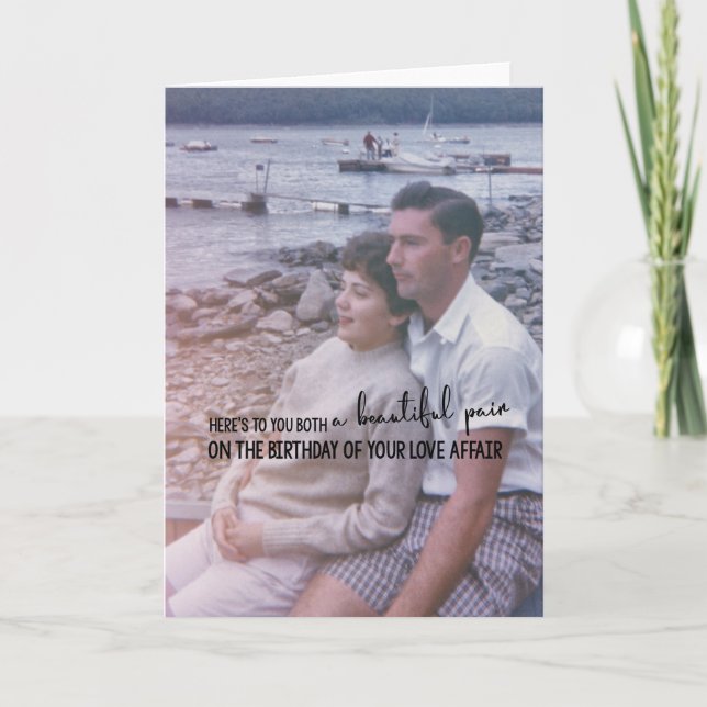 45 YEARS Greeting Card (Front)