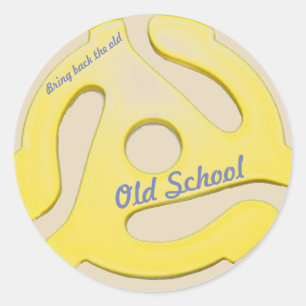 45rpm Adapter Sticker