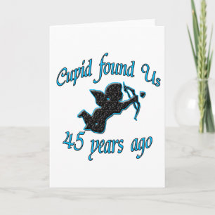 45th. Anniversary Card