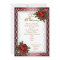 45th anniversary party invitation red roses
