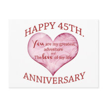 45th. Anniversary