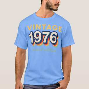 45th Birthday   Vintage 1976 Limited Edition  T-Shirt