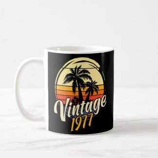 45th Birthday Vintage 1977 Coffee Mug