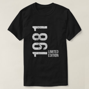 45th Birthday Vintage 1981 Limited Edition 45 Year T-Shirt