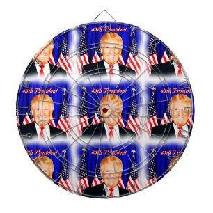 45th President-Donald Trump _ Dartboard