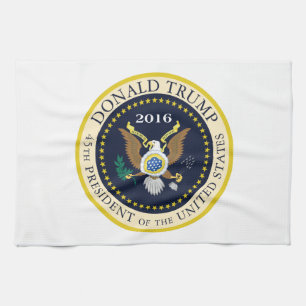 45th President of the United States Tea Towel