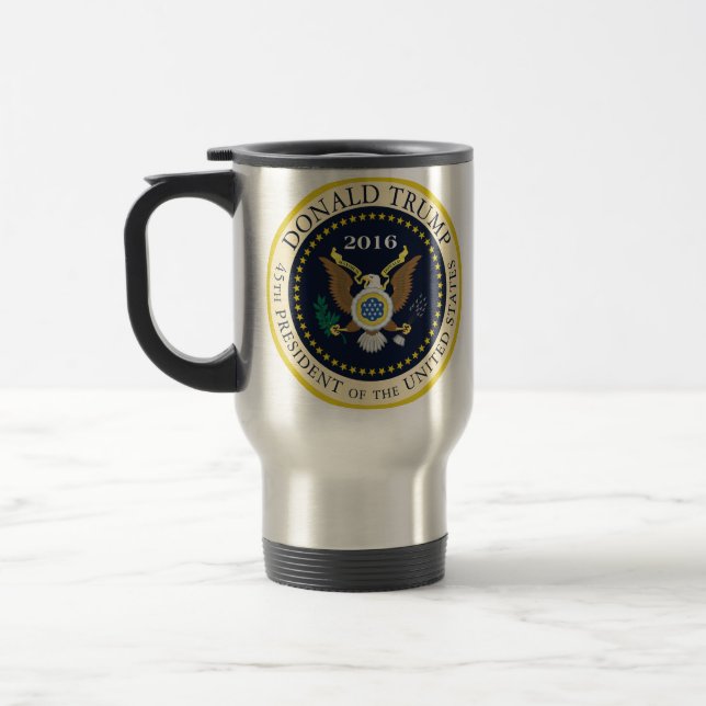 45th President of the United States Travel Mug (Left)