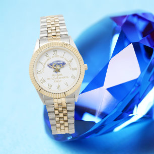 45th Wedding Anniversary Husband - Commemorative Watch