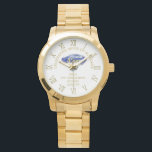 45th Wedding Anniversary Wife - Commemorative 6 Watch<br><div class="desc">. Ideal 45th Sapphire Wedding Anniversary item,  also suitable for a vow renewal. Simply edit the text to suit the occasion.
_____________________________________________________________________________________
2. If you require assistance,  matching items,  custom design contact designer LeahG via the tab below.</div>