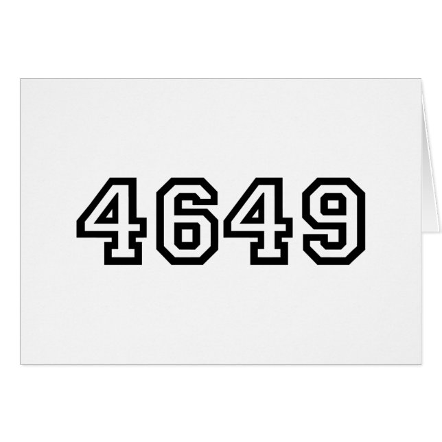 4649 Japanese Slang Yoroshiku Card (Front Horizontal)