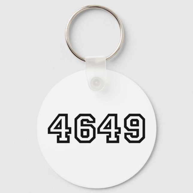 4649 Japanese Slang Yoroshiku Key Ring (Front)