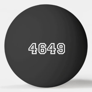 4649 Japanese Slang Yoroshiku Ping Pong Ball