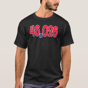 46 026 Philly Philadelphia Baseball fan Men Women  T-Shirt
