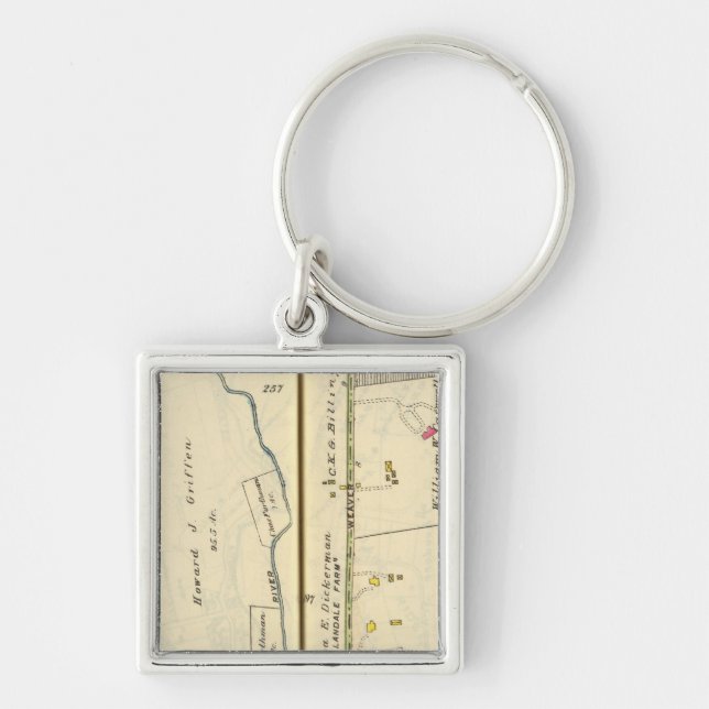 46-47 White Plains, Scarsdale Key Ring (Front)