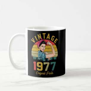 46 Year Old Vintage 1977 46th Birthday For Women Coffee Mug