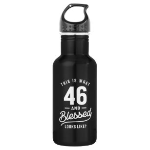 46 Years Old - 46th Birthday Funny Gift 532 Ml Water Bottle
