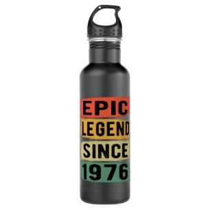 46 Years Old Bday 1976 Epic Legend 46th Birthday 710 Ml Water Bottle