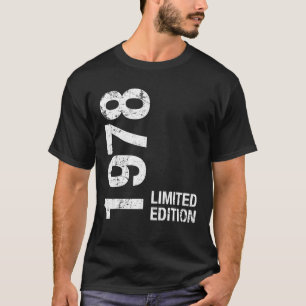 46th Birthday Gifts Men Women 46 Years Old Vintage T-Shirt