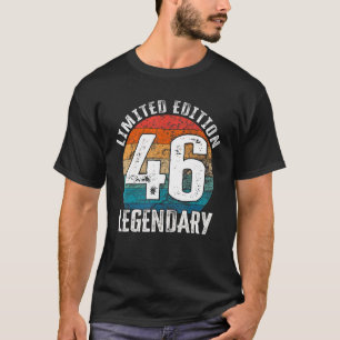 46th Birthday Vintage Legendary Bday T-Shirt
