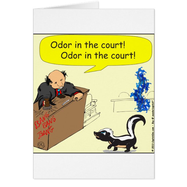 471 odour in the court Cartoon (Front)