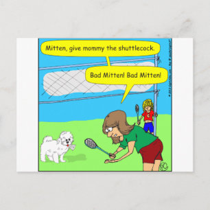 474 bad mitten Cartoon Postcard