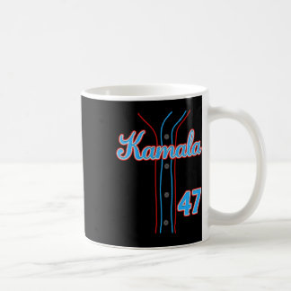 47 Baseball Jersey Shirt Team Kamala For President Coffee Mug