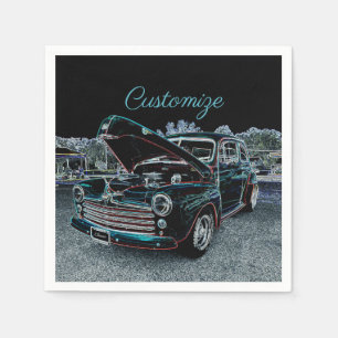 '47 Classic Automobile paper Napkins