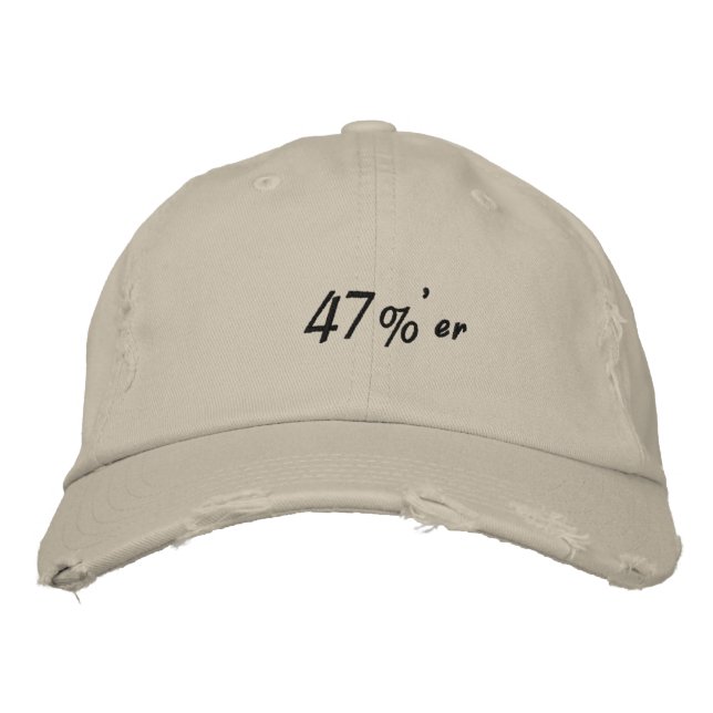 47% er Embroidered Hat (Front)