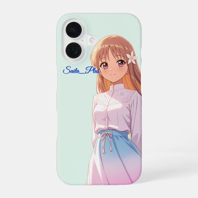 47_Plus – Anime Character Series iPhone 16 Case (Back)