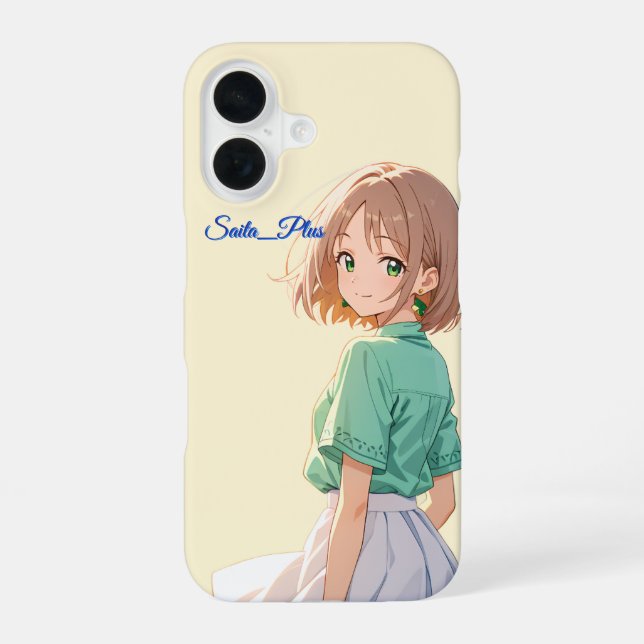 47_Plus – Anime Character Series iPhone 16 Case (Back)