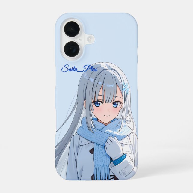 47_Plus – Anime Character Series iPhone 16 Case (Back)