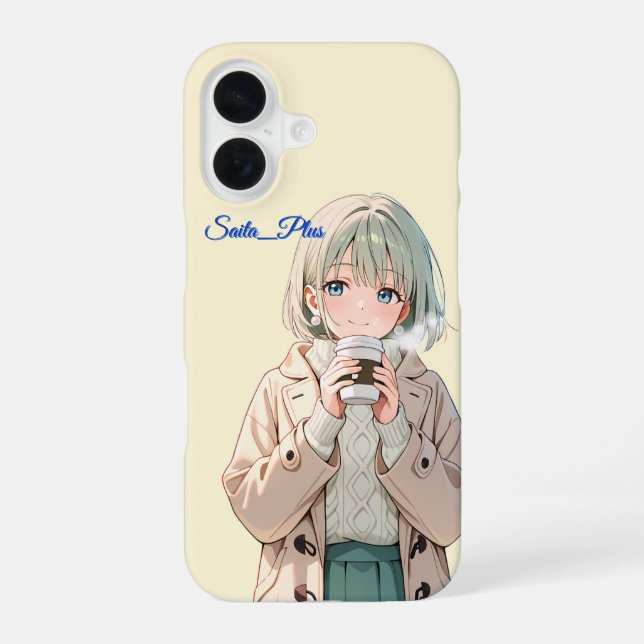47_Plus – Anime Character Series iPhone 16 Case (Back)